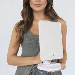 Buy 🛒 Pink Lily Anywhere Together White Standing Mirror ✨ -Glam-girl Sales 87aa6b0c16ee4ddab348f1c058fbd2e9.thumbnail.0000000 530x530