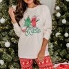 Hot Sale β Pink Lily Deck The Halls Ivory Graphic Long Sleeve Tee π 2 Hot Sale β Pink Lily Deck The Halls Ivory Graphic Long Sleeve Tee π -Glam-girl Sales B188106 7 650x