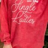 Best Pirce βοΈ Pink Lily All The Jingle Ladies Red Corded Graphic Sweatshirt π 2 Best Pirce βοΈ Pink Lily All The Jingle Ladies Red Corded Graphic Sweatshirt π -Glam-girl Sales D181774 5 650x