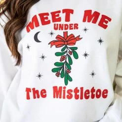 Cheapest β€οΈ Pink Lily Meet Me Under The Mistletoe White Graphic Sweatshirt π₯° 7 Cheapest β€οΈ Pink Lily Meet Me Under The Mistletoe White Graphic Sweatshirt π₯° -Glam-girl Sales DG125495 185676 186562 8 650x