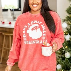 Outlet ๐ Pink Lily Have A Holly Jolly ๐ Christmas Red Corded Graphic Sweatshirt ๐ 12 Outlet ๐ Pink Lily Have A Holly Jolly ๐ Christmas Red Corded Graphic Sweatshirt ๐ -Glam-girl Sales E181774 172298 chicstart 5 650x