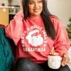 Outlet 😀 Pink Lily Have A Holly Jolly 🔔 Christmas Red Corded Graphic Sweatshirt 🛒 -Glam-girl Sales E181774 172298 chicstart 9 650x