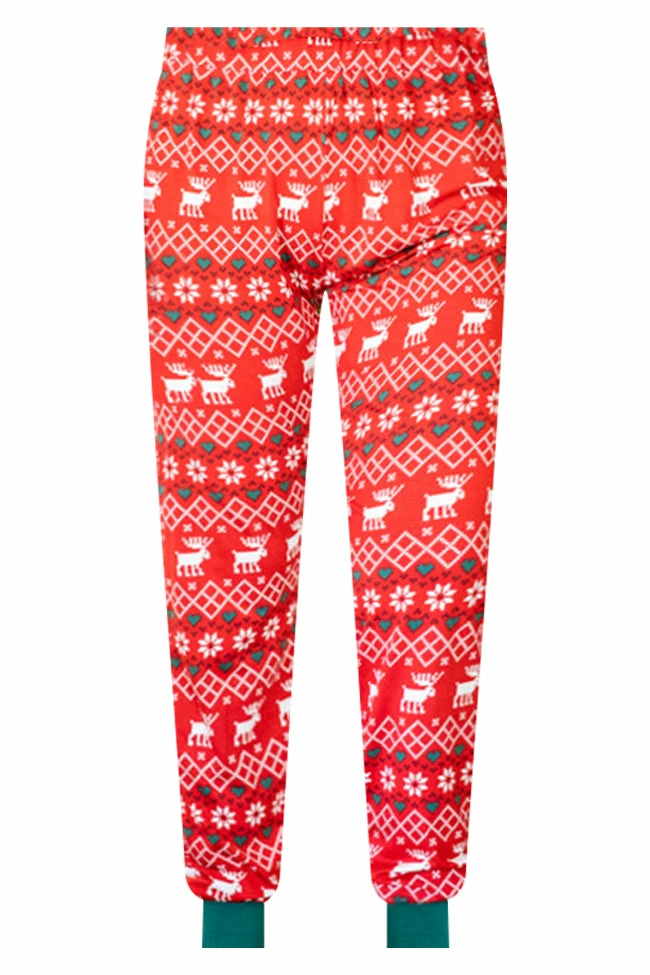 Wholesale ๐ Pink Lily Home For The Holidays Red โ Christmas Print Pajama Joggers โ 11 Wholesale ๐ Pink Lily Home For The Holidays Red โ Christmas Print Pajama Joggers โ - Image 9