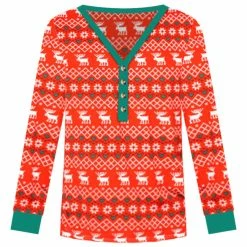 New ๐ Pink Lily Home For The Holidays Red Henley ๐ Christmas Print Pajama Top ๐ 23 New ๐ Pink Lily Home For The Holidays Red Henley ๐ Christmas Print Pajama Top ๐ -Glam-girl Sales HomeForTheHolidaysRedHenleyChristmasPrintPajamaTop 650x