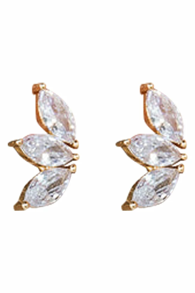 Budget π Pink Lily In Your Own Words Gold And Silver Petal Earrings π 4 Budget π Pink Lily In Your Own Words Gold And Silver Petal Earrings π - Image 2