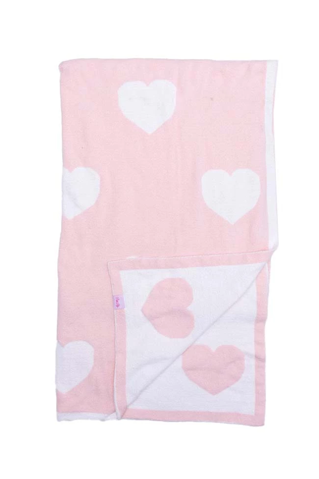Outlet 😉 Pink Lily Keep You Warm Pink Heart Blanket 🥰 5 Outlet 😉 Pink Lily Keep You Warm Pink Heart Blanket 🥰 - Image 3
