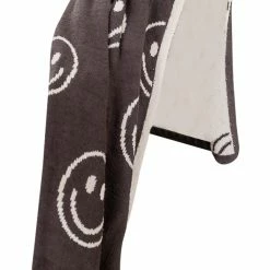 Brand new 😀 Pink Lily Make Me Believe Dark Grey Smiley Blanket 🤩 11 Brand new 😀 Pink Lily Make Me Believe Dark Grey Smiley Blanket 🤩 -Glam-girl Sales MakeMeBelieveDarkGreySmileyBlanket 650x