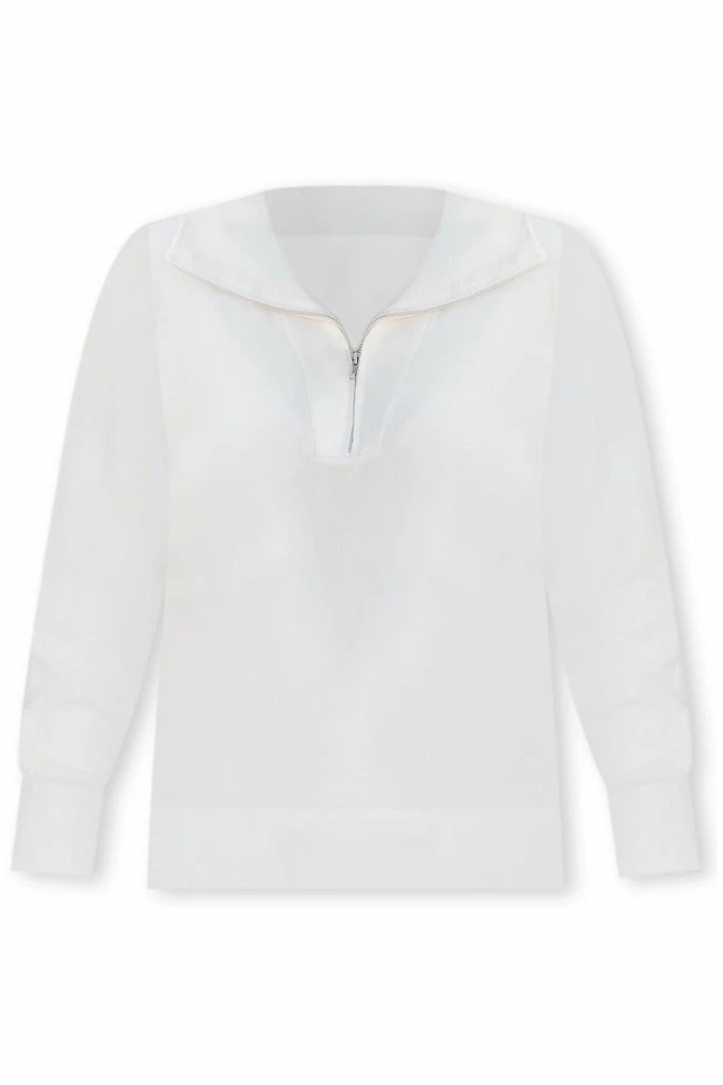 Flash Sale 🔔 Pink Lily Pulling Heartstrings Ivory Quarter Zip Pullover FINAL SALE 🤩 13 Flash Sale 🔔 Pink Lily Pulling Heartstrings Ivory Quarter Zip Pullover FINAL SALE 🤩 - Image 11