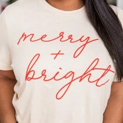 Buy โญ Pink Lily Merry & Bright Script Soft Cream Graphic Tee ๐ฅฐ 12 Buy โญ Pink Lily Merry & Bright Script Soft Cream Graphic Tee ๐ฅฐ -Glam-girl Sales S163504 merry brighttangraphic 185686 hollyandjollyjogger 1 650x