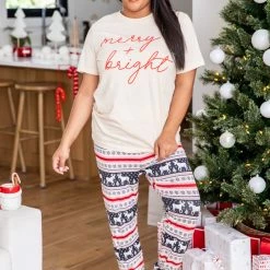 Buy โญ Pink Lily Merry & Bright Script Soft Cream Graphic Tee ๐ฅฐ 13 Buy โญ Pink Lily Merry & Bright Script Soft Cream Graphic Tee ๐ฅฐ -Glam-girl Sales S163504 merry brighttangraphic 185686 hollyandjollyjogger 3 650x