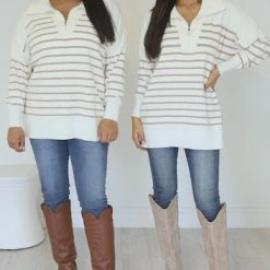 Top 10 🎁 Pink Lily Pulling Heartstrings Ivory And Tan Striped Quarter Zip Pullover ⭐ -Glam-girl Sales a18dda57ebef4e05a96a636d1f5c2c36.thumbnail.0000000000 530x530