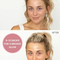 Promo ⭐ Pink Lily Beauty Luxury Tan Glow Drops 🔔 -Glam-girl Sales beforeandaftermockup 650x