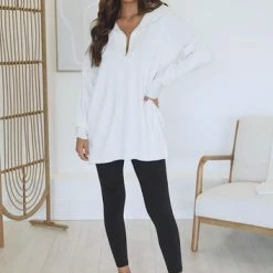 Flash Sale 🔔 Pink Lily Pulling Heartstrings Ivory Quarter Zip Pullover FINAL SALE 🤩 -Glam-girl Sales bf972cdf0d584d1b88d582f5e2247698.thumbnail.0000000000 530x530