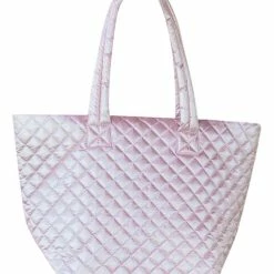 Flash Sale ⭐ Pink Lily Chase After You Blush Quilted Tote 🛒 -Glam-girl Sales chase after you blush quilted tote 650x