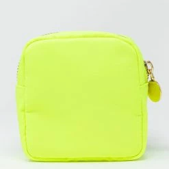New 😍 Pink Lily Neon Green Mini Pouch FINAL SALE 🎉
