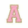 New 🧨 Pink Lily Pink Letter Fuzzy Patches 👏 -Glam-girl Sales pinka 650x