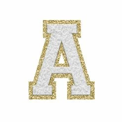 Best Sale 🥰 Pink Lily White Letter Fuzzy Patches ✨