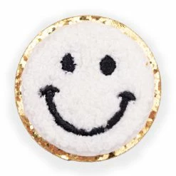 Budget 🛒 Pink Lily Smiley Multicolor Patches 👍 -Glam-girl Sales whitesmileyface 650x